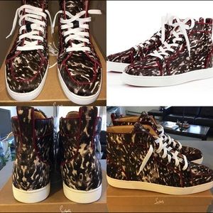 Size 45.5 Christian Louboutin Rantus Flat Pony